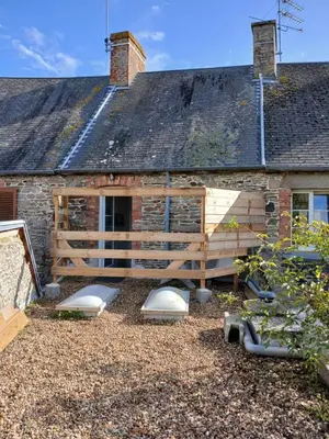 Bâtiment de la maison de vacances