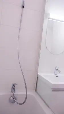 Salle de bains dans l'établissement Appartement dans quartier pittoresque