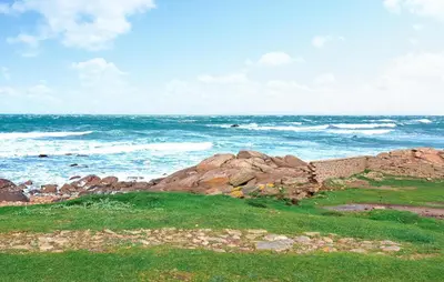 Paysage naturel près de la maison de vacances