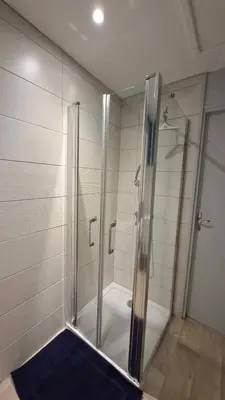 Salle de bains dans l'établissement Gîte le Doux Galet