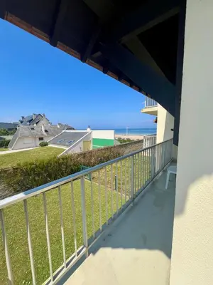 Balcon ou terrasse dans l'établissement Brèche Marais - Duplex niché en bord de mer