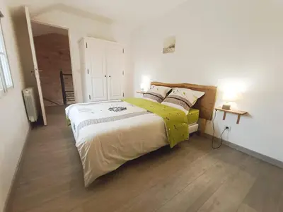 Un ou plusieurs lits dans un hébergement de l'établissement Charming House Between Land & Sea