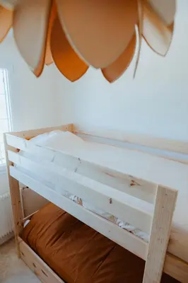 Un ou plusieurs lits dans un hébergement de l'établissement VillaNonna, jacuzzi, billards, pétanque, ping-pong, 12 couchages, terrasse plein soleil - Larès