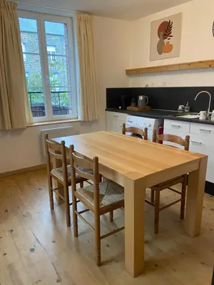 Cuisine ou kitchenette dans l'établissement Chez Casa Holiday Gite
