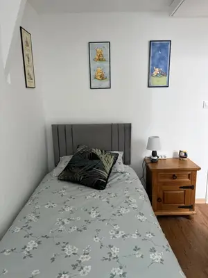 Un ou plusieurs lits dans un hébergement de l'établissement Chez Casa Holiday Gite