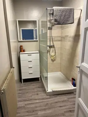 Salle de bains dans l'établissement Fair Field