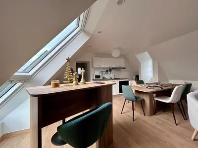 Cuisine ou kitchenette dans l'établissement Logis du Prieuré by Melrose