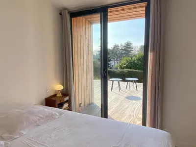 Un ou plusieurs lits dans un hébergement de l'établissement Villa La Foliotte