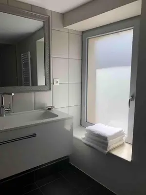 Salle de bains dans l'établissement Maison de pêcheur à 1,5km de la mer