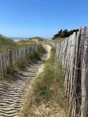 Paysage naturel près de la maison de vacances