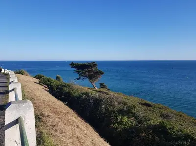 Paysage naturel près de la maison de vacances