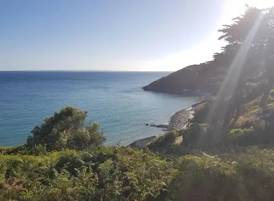 Paysage naturel près de la maison de vacances