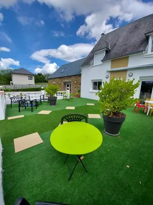Jardin de l'établissement Chambre Alice