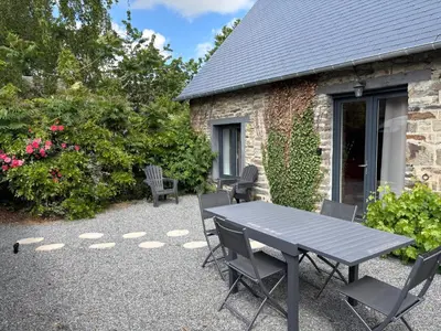 Jardin de l'établissement La Hulotte 1 - Sur la route du Mont-St-Michel