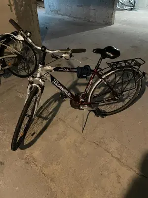 Vélo sur le terrain de l'établissement Appartement 250m mer, 2 vélos avec casques, entièrement rénové en 2025 ou dans les environs