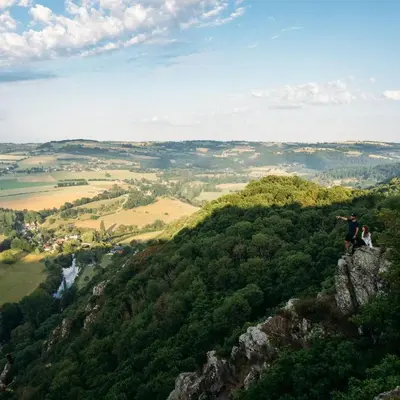 Paysage naturel près de la maison de vacances