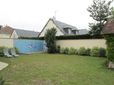Jardin de l'établissement Maison Familiale Proche mer