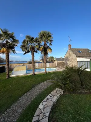 Paysage naturel près de la maison de vacances