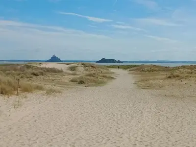 Paysage naturel près de la maison de vacances