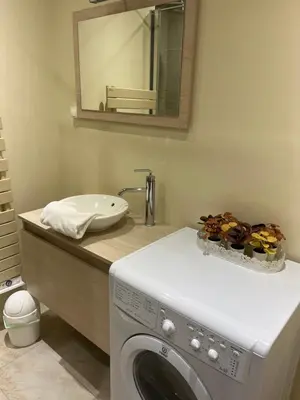 Salle de bains dans l'établissement Appartement T2 vue mer