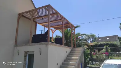 Bâtiment de la maison de vacances