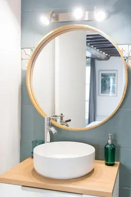 Salle de bains dans l'établissement Charming studio - Rue Froide