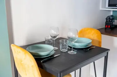 Plan de l'établissement Charming studio - Rue Froide