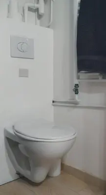Salle de bains dans l'établissement Studio Caen quartier historique