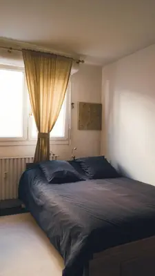 Un ou plusieurs lits dans un hébergement de l'établissement Studio Caen quartier historique