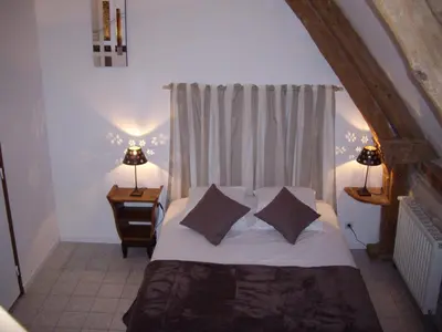 Un ou plusieurs lits dans un hébergement de l'établissement Auberge De La Luzerne