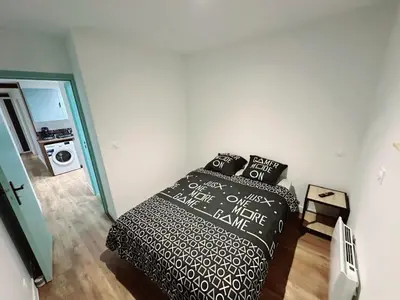 Un ou plusieurs lits dans un hébergement de l'établissement Appartement Djo&Juh2