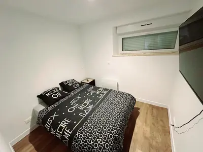 Un ou plusieurs lits dans un hébergement de l'établissement Appartement Djo&Juh2