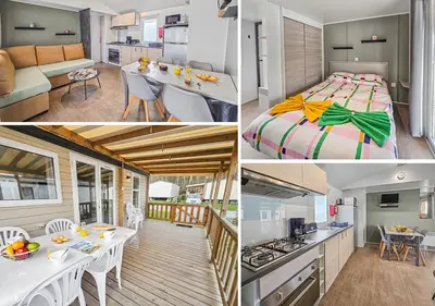 Cuisine ou kitchenette dans l'établissement Le Nocia