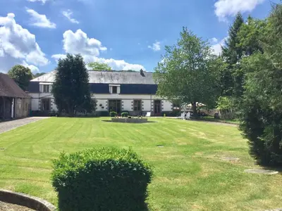 Jardin de l'établissement L'Orangerie Normandie