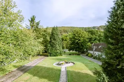 Paysage naturel près de la maison de vacances
