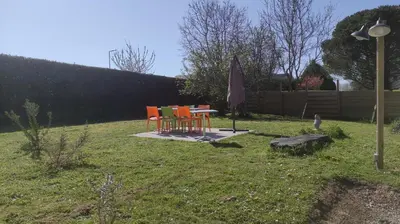 Jardin de l'établissement Le relais de Noron