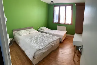 Un ou plusieurs lits dans un hébergement de l'établissement maison entre campagne et mer 10 personnes