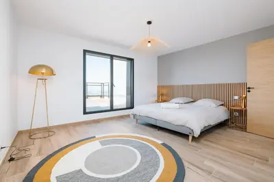 Un ou plusieurs lits dans un hébergement de l'établissement Villa Bellevue