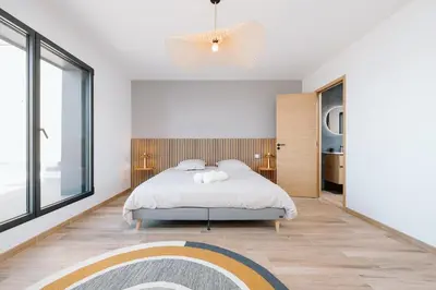Un ou plusieurs lits dans un hébergement de l'établissement Villa Bellevue