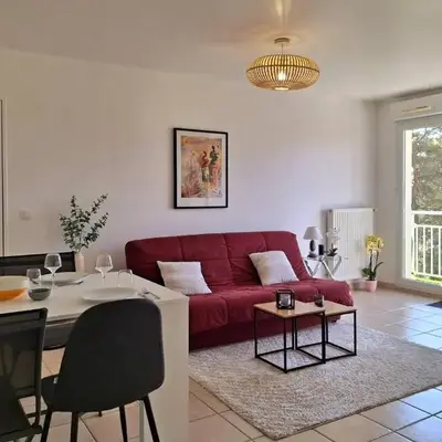 Charmant cocon avec WiFi à Merville-Franceville-Plage - FR-1-788-59