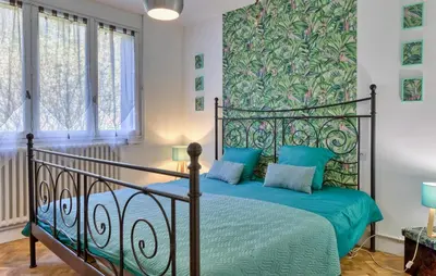 Un ou plusieurs lits dans un hébergement de l'établissement 5 Bedroom Awesome Home In Villedieu-Les-Poêles