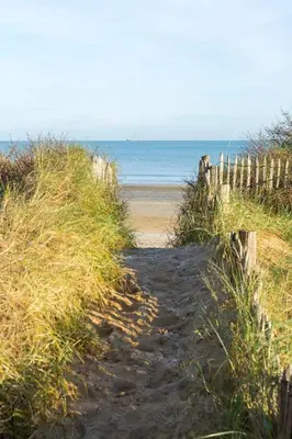 Paysage naturel près de la maison de vacances
