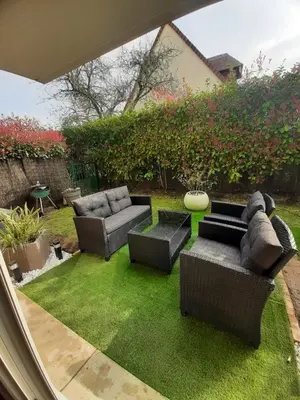 Jardin de l'établissement Appart Cosy de Kalou