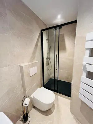 Salle de bains dans l'établissement Abelia YourHostHelper