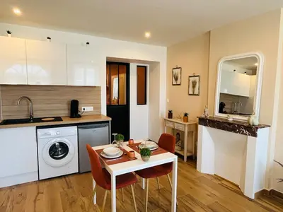 Cuisine ou kitchenette dans l'établissement Abelia YourHostHelper