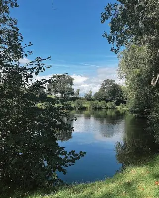 Paysage naturel près de la maison de vacances