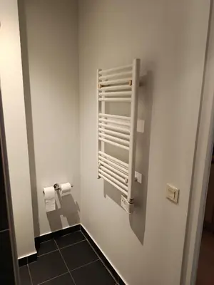 Salle de bains dans l'établissement Au bord de l'orne