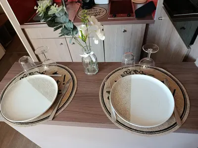 Plan de l'établissement studio au pied de l'Orne