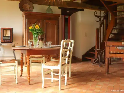 Plan de l'établissement Maison de charme avec jardin et WIFI inclus - FR-1-497-238