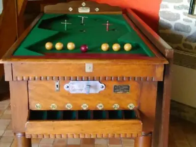 Billard dans l'établissement Maison de charme avec jardin et WIFI inclus - FR-1-497-238